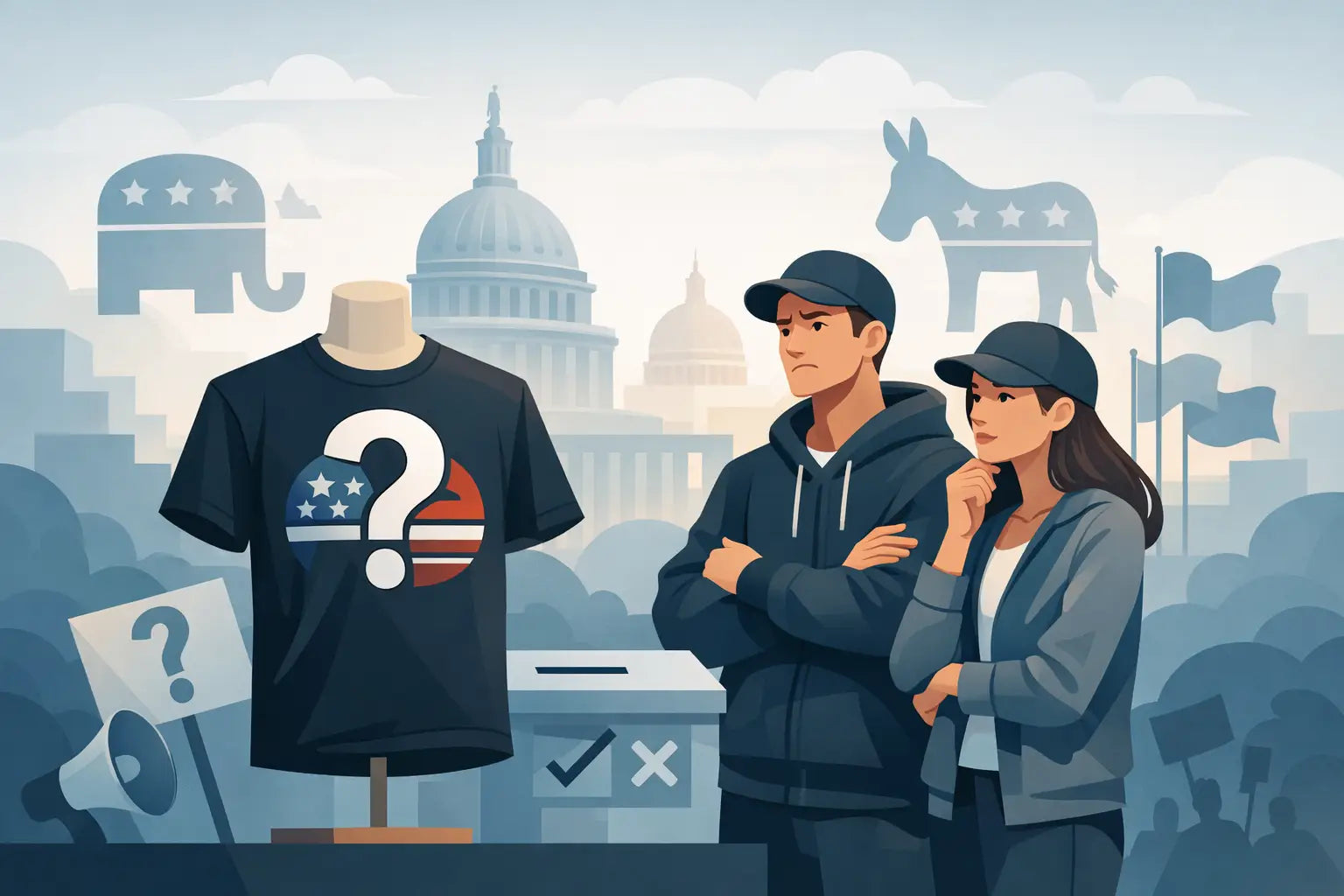 Why Political Skepticism Apparel Resonates