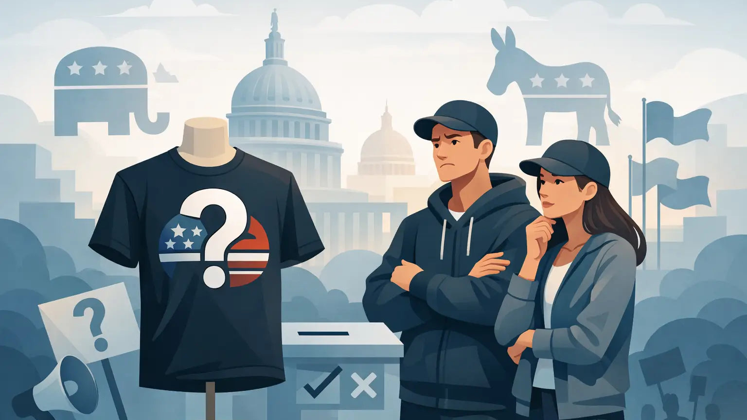 Why Political Skepticism Apparel Resonates