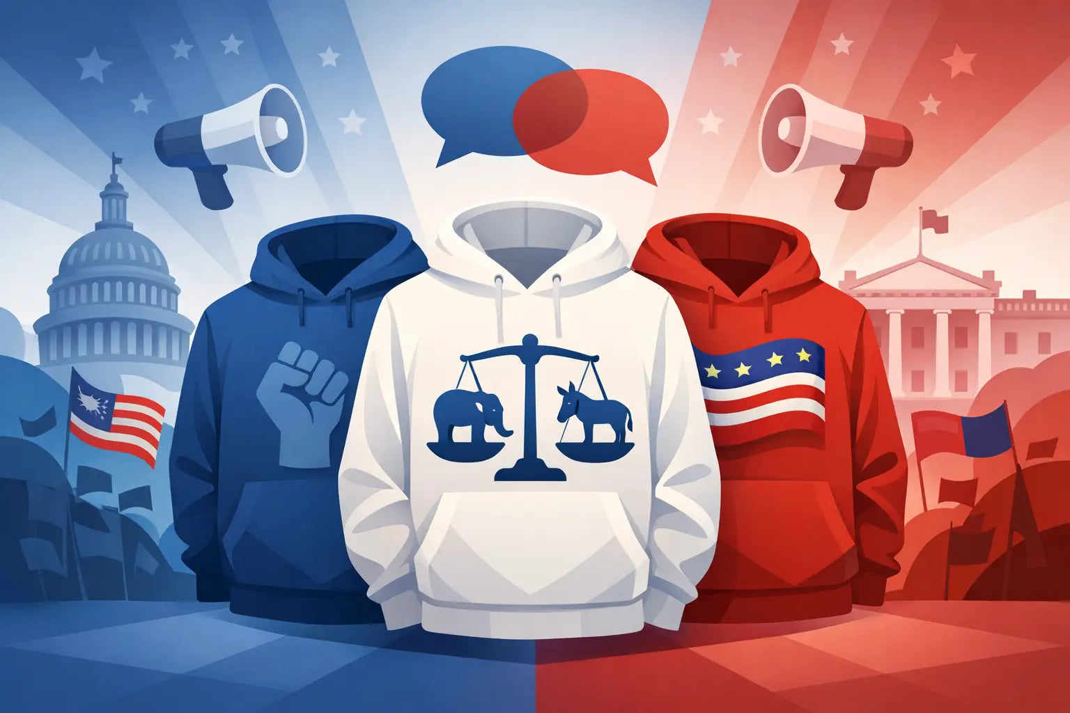 Political Hoodies That Say What You Mean