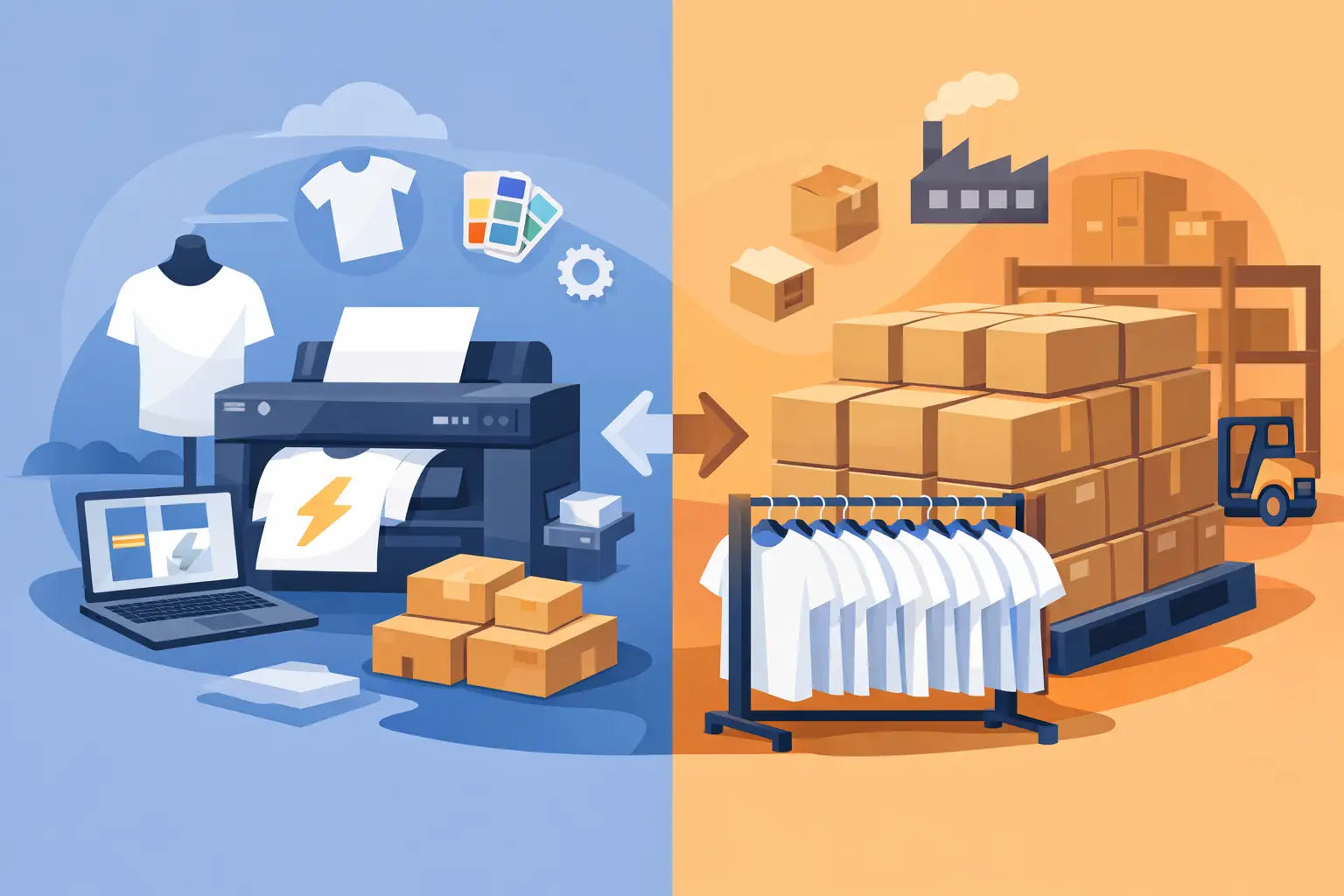 Print on Demand vs Bulk: Which Wins?