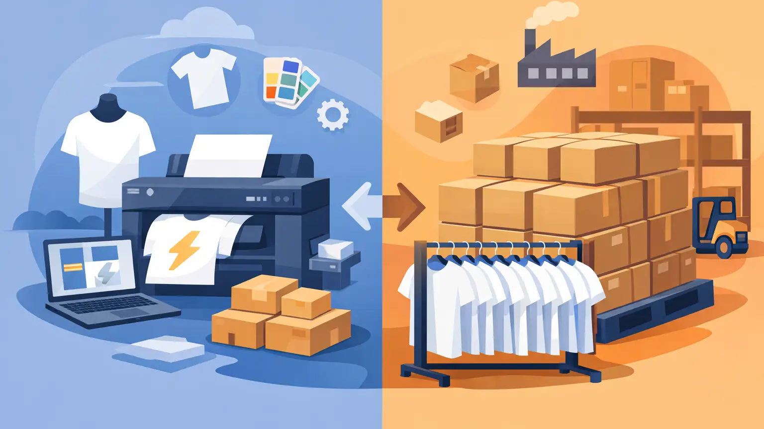 Print on Demand vs Bulk: Which Wins?