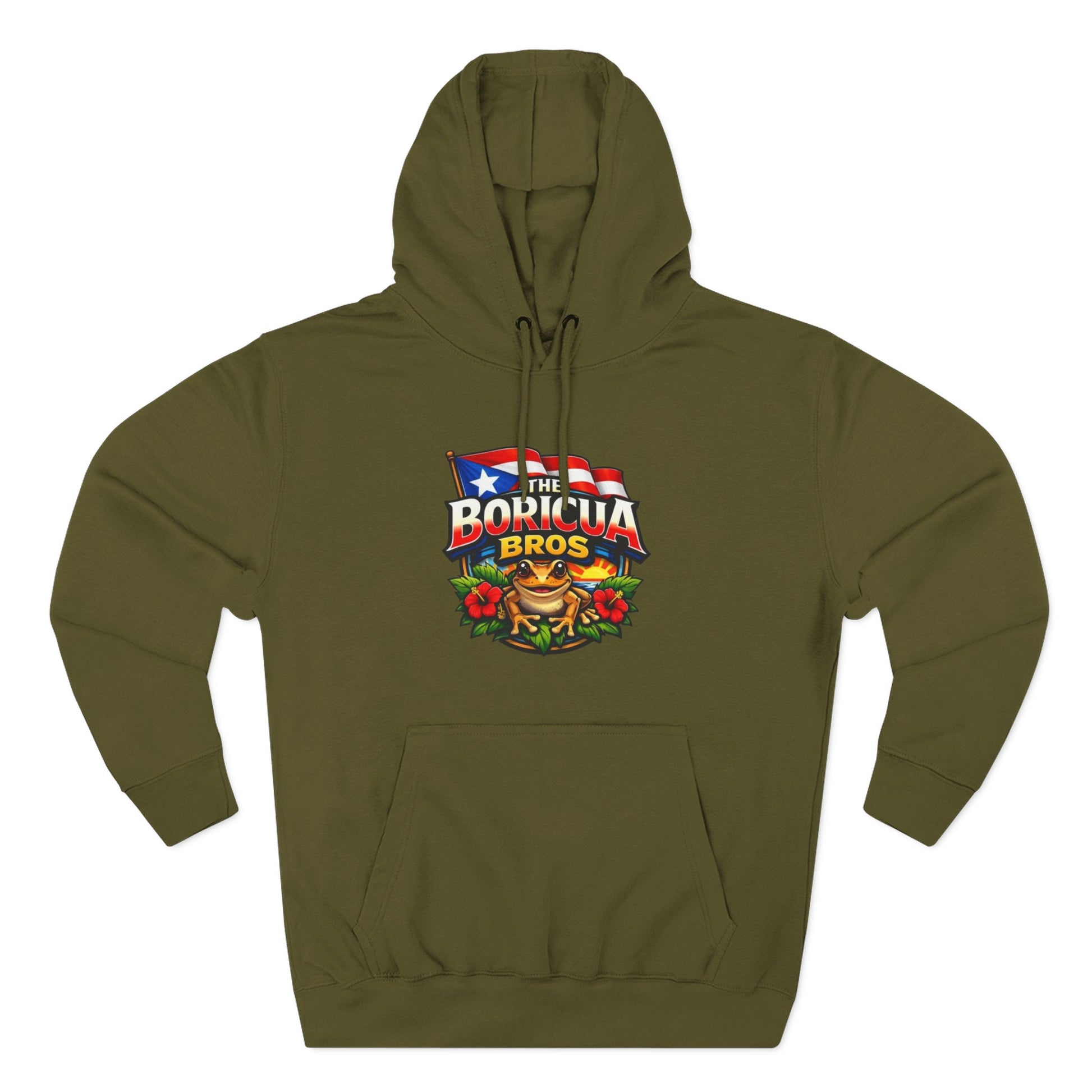 Three-Panel Fleece Hoodie 4