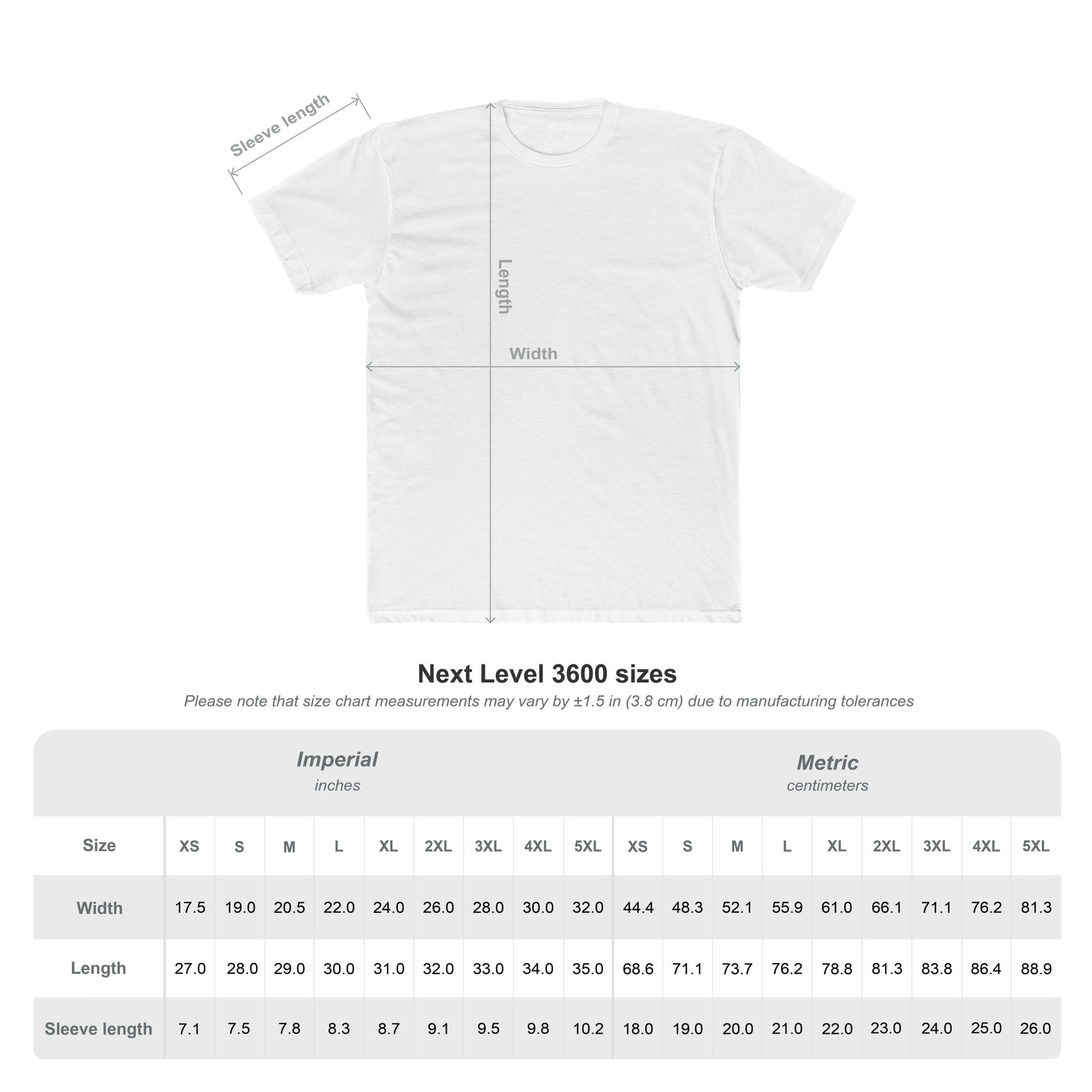 Unisex Cotton Crew Tee 10