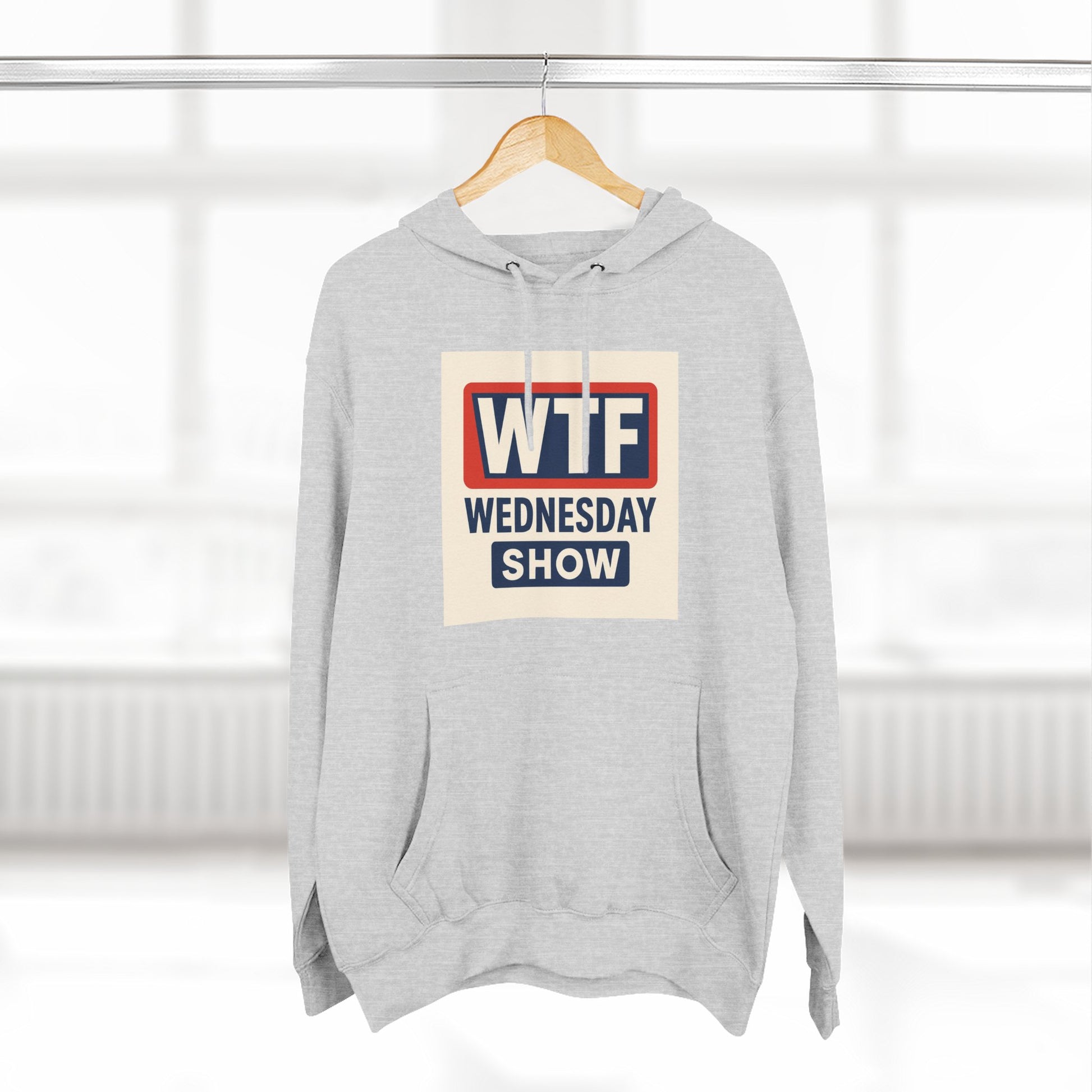 Three-Panel Fleece Hoodie 5