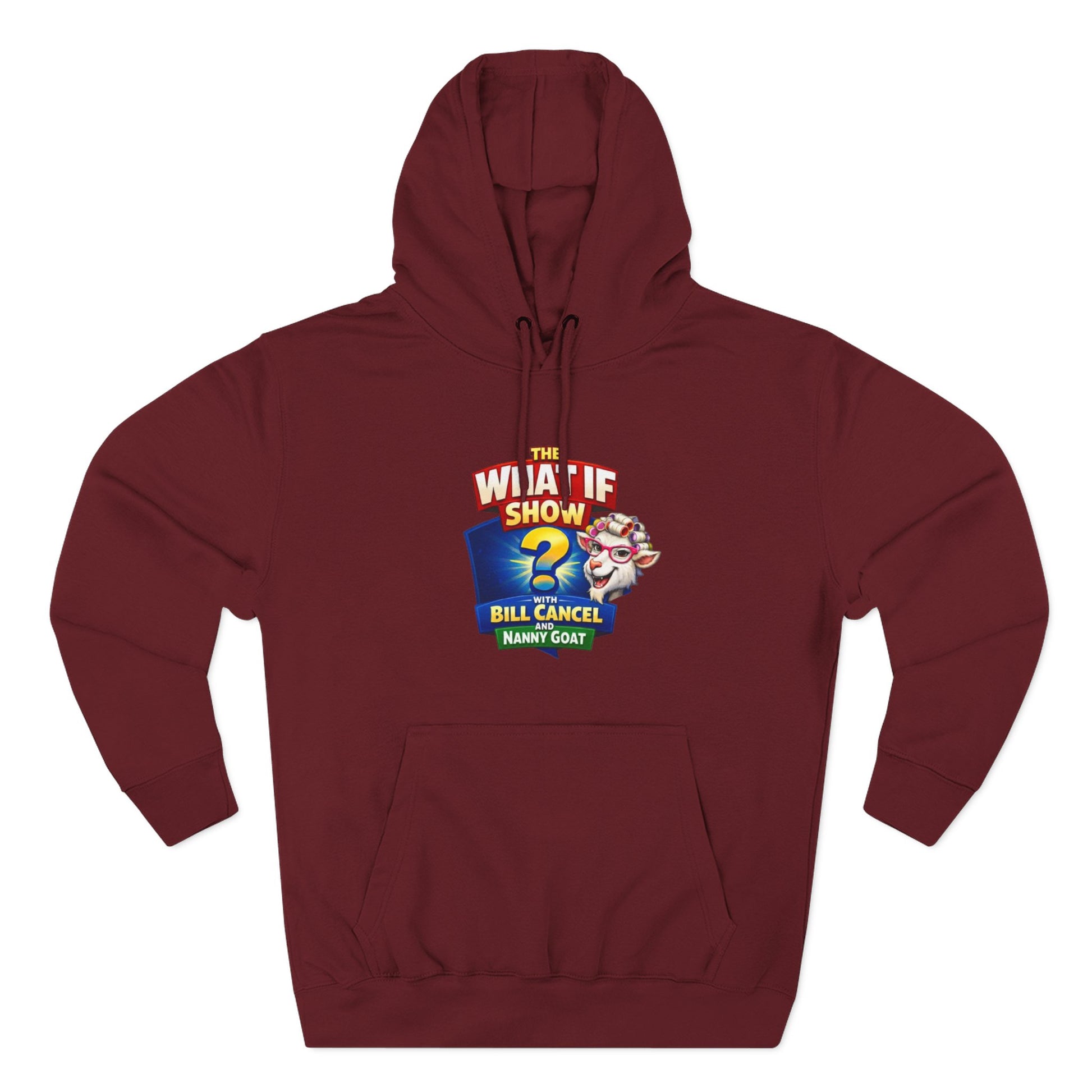 Three-Panel Fleece Hoodie 2