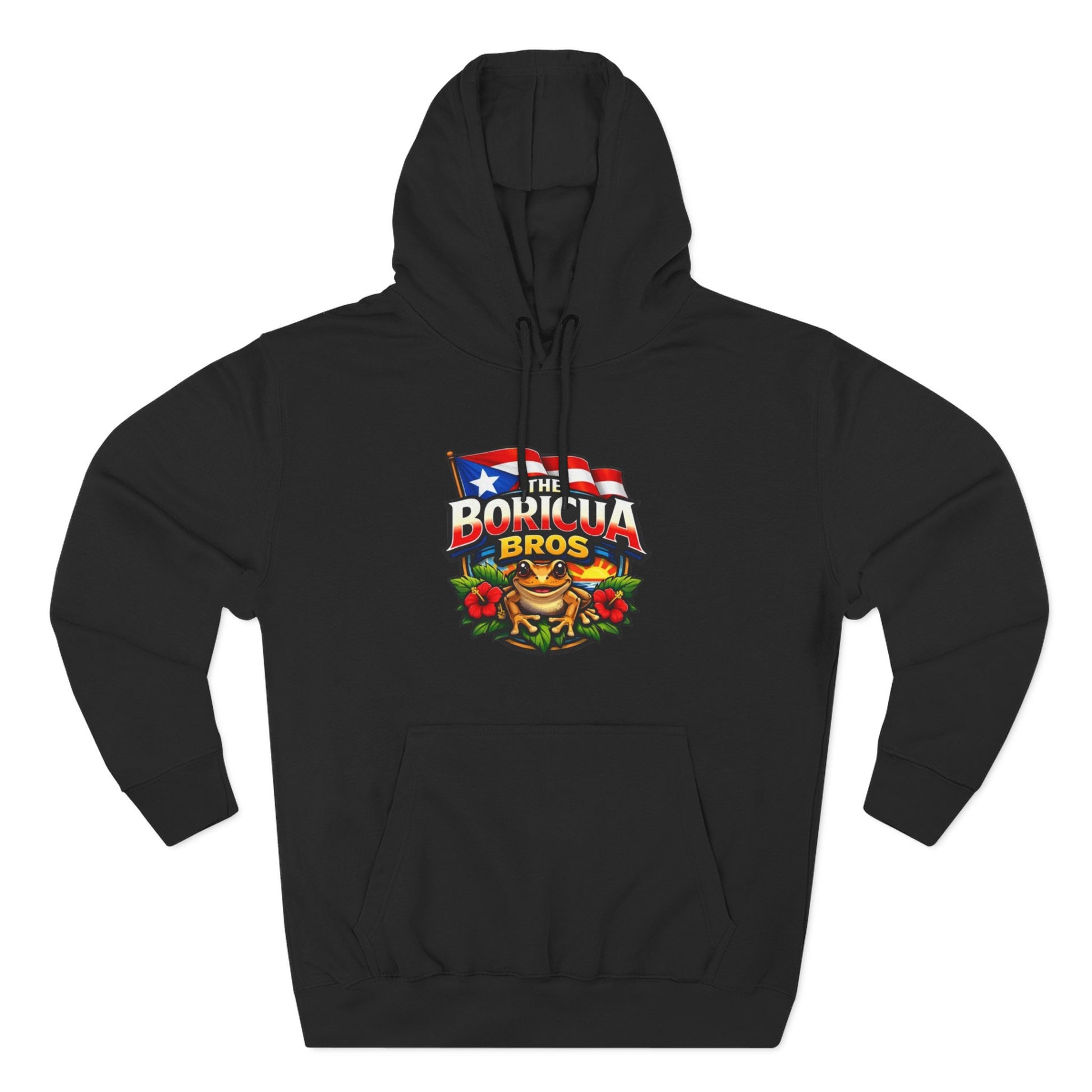 Three-Panel Fleece Hoodie 4