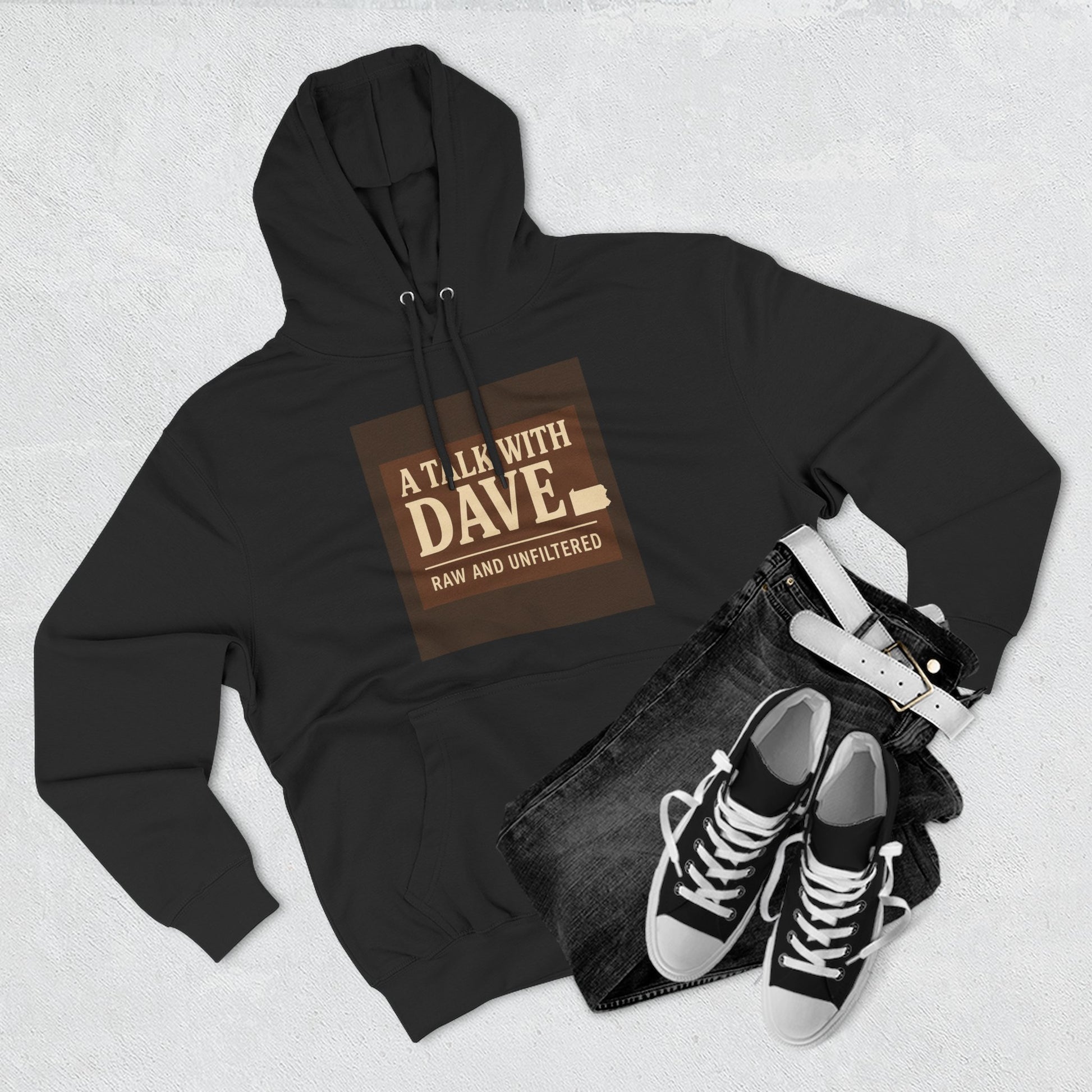 Three-Panel Fleece Hoodie 6