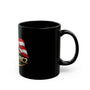 BoricuaBC2 Show Coffee Mug 11 11oz15oz featuring a glossy black finish with a Puerto Rican flag design.