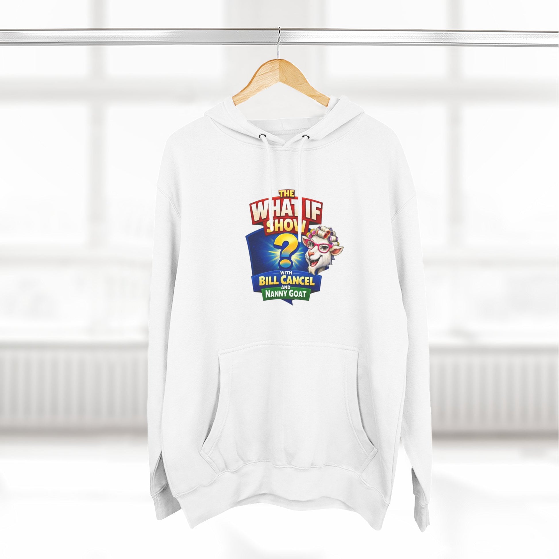 Three-Panel Fleece Hoodie 2