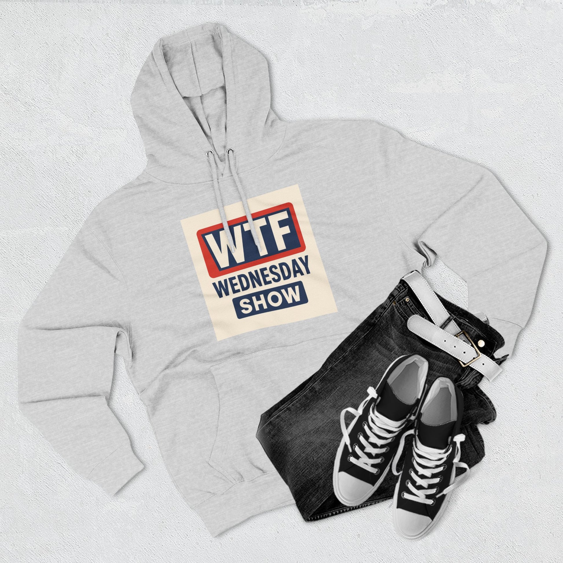Three-Panel Fleece Hoodie 5