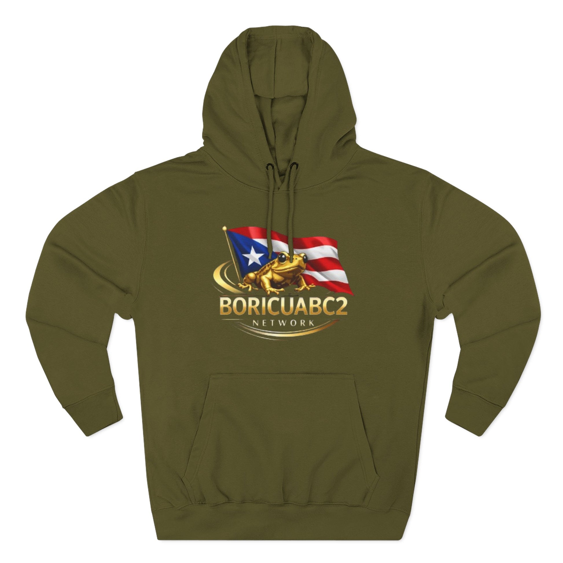 Three-Panel Fleece Hoodie 11