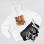 Three-Panel Fleece Hoodie