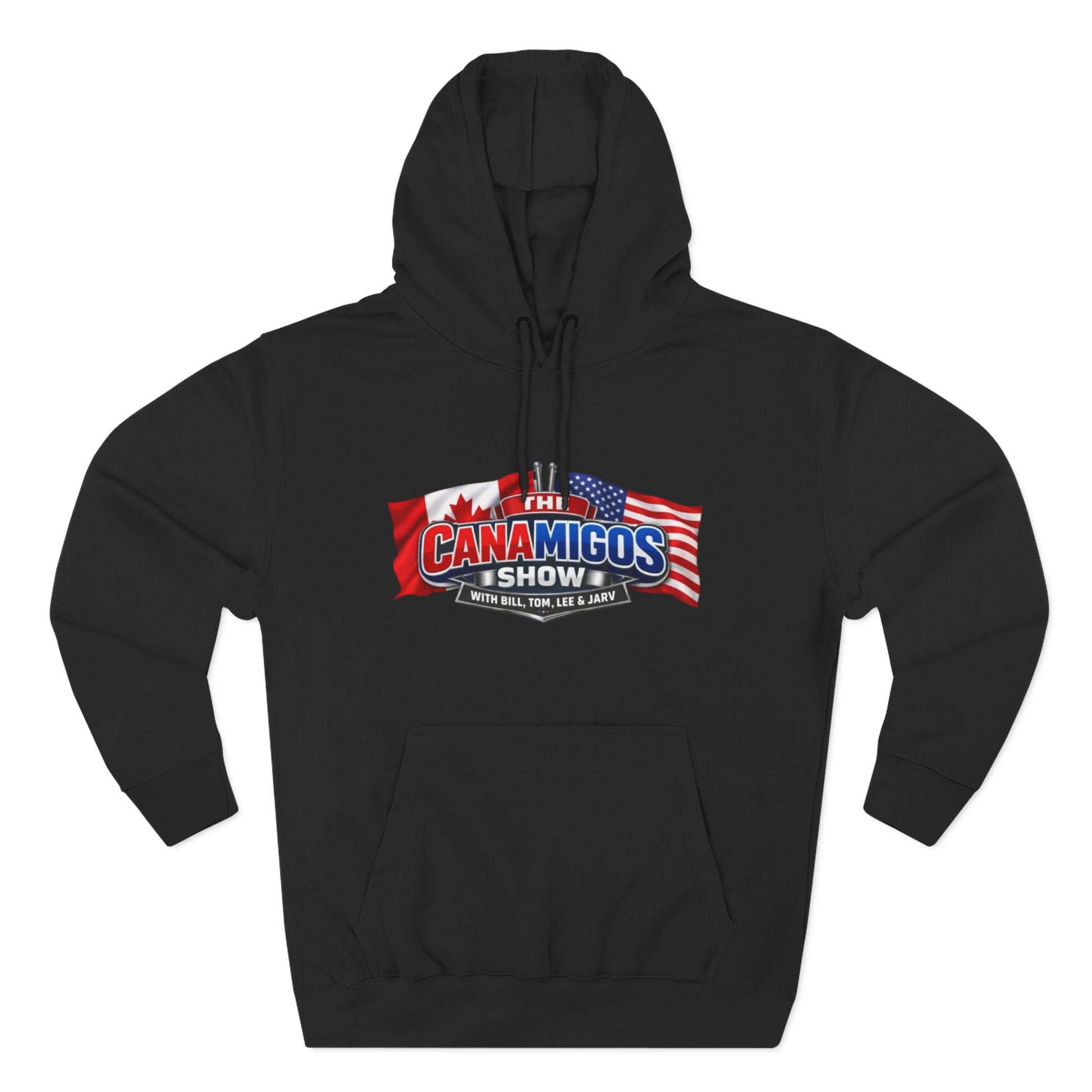 Three-Panel Fleece Hoodie 9
