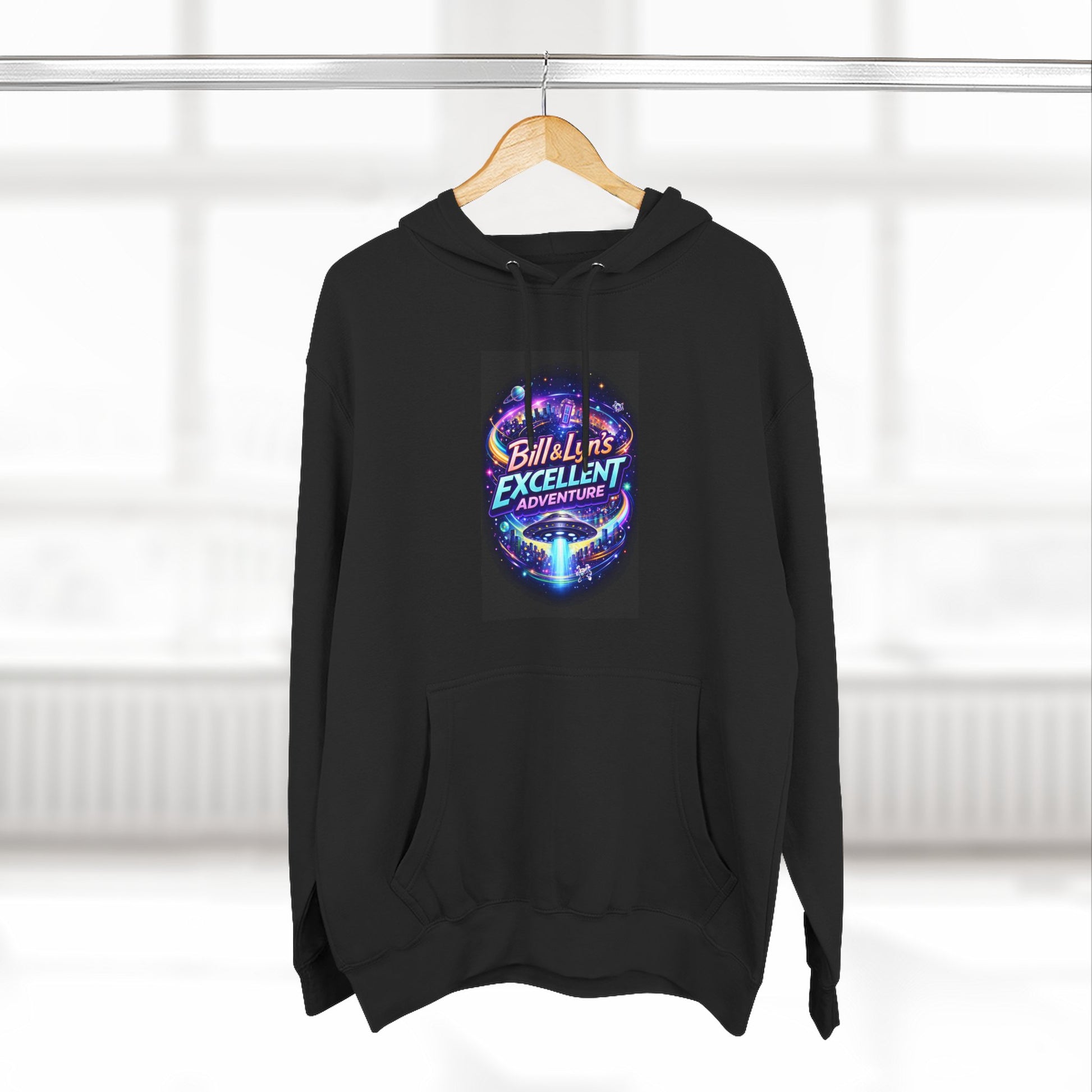 Three-Panel Fleece Hoodie 10
