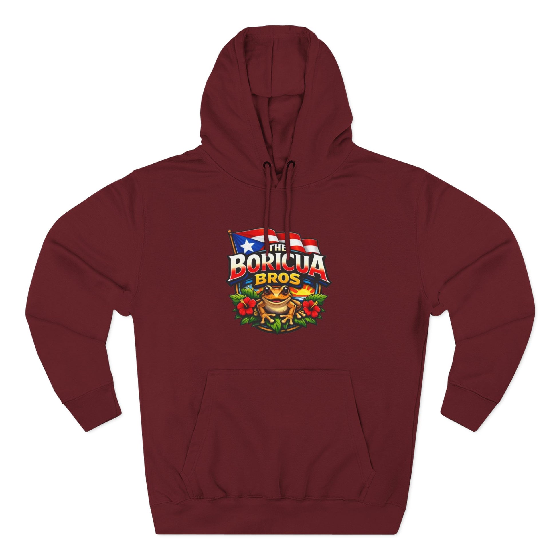 Three-Panel Fleece Hoodie 4