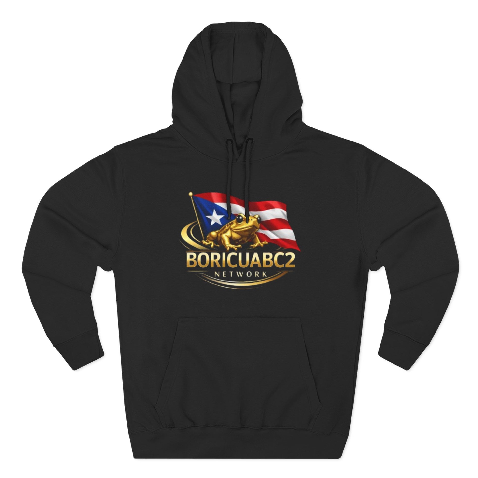 Three-Panel Fleece Hoodie 11