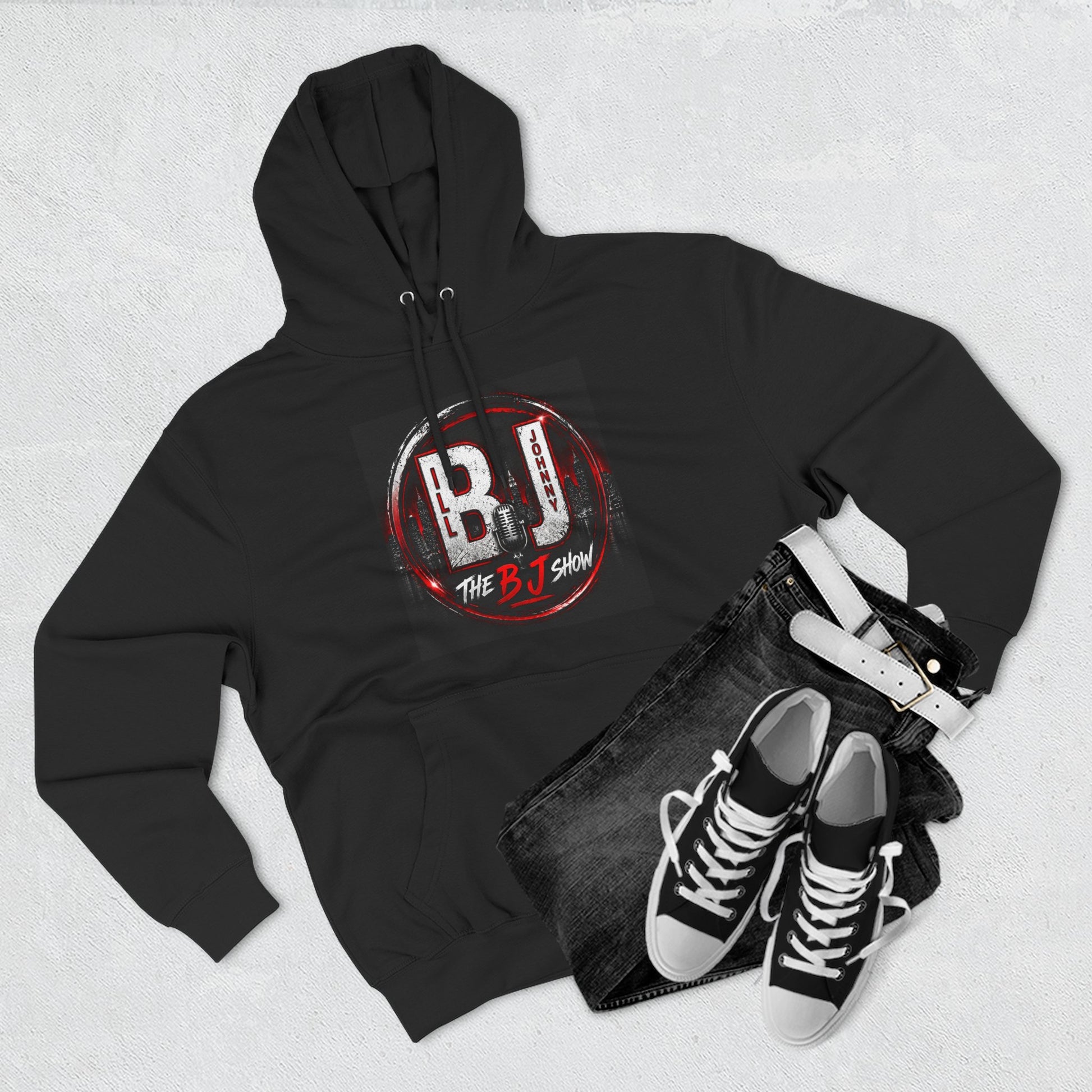 Three-Panel Fleece Hoodie 7