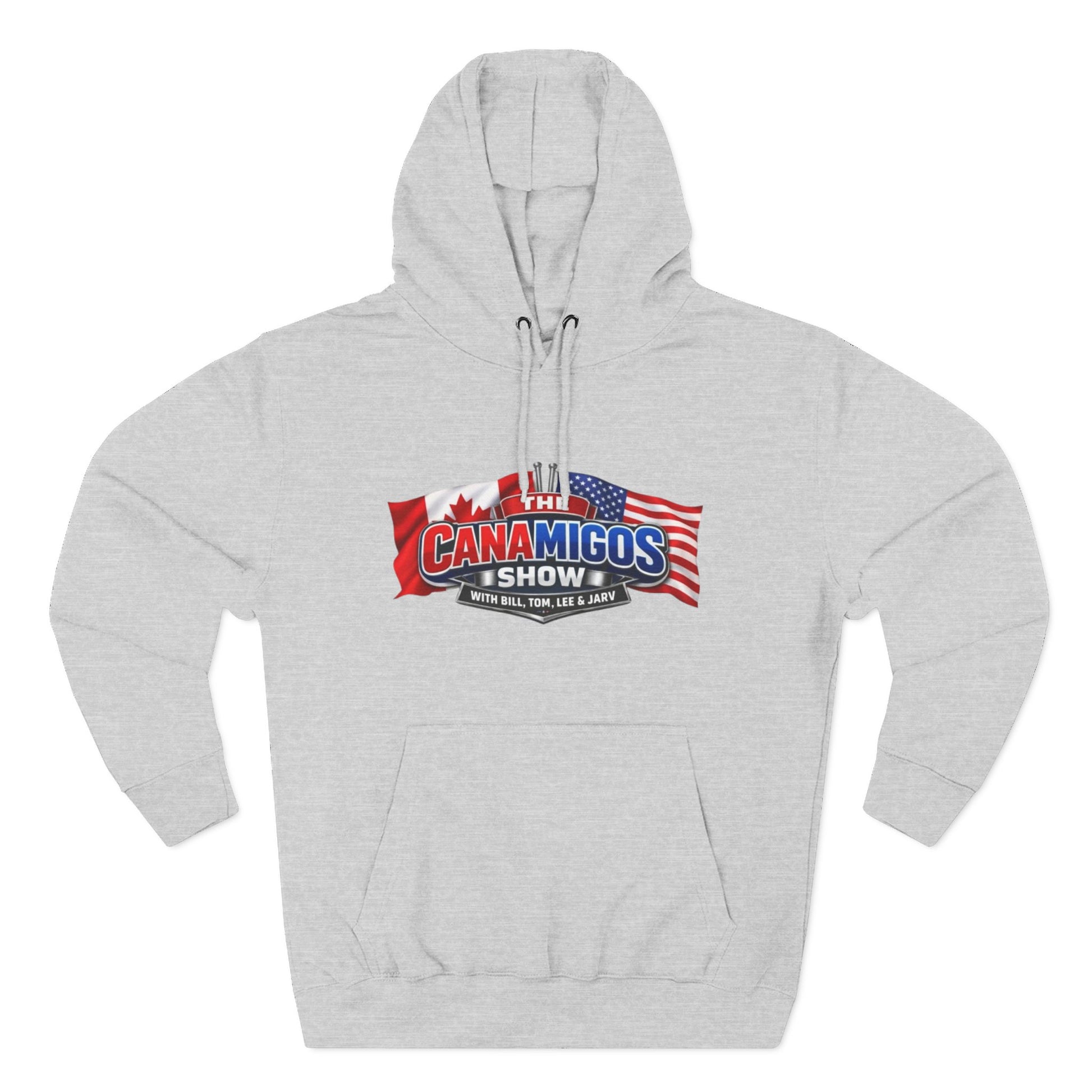 Three-Panel Fleece Hoodie 9