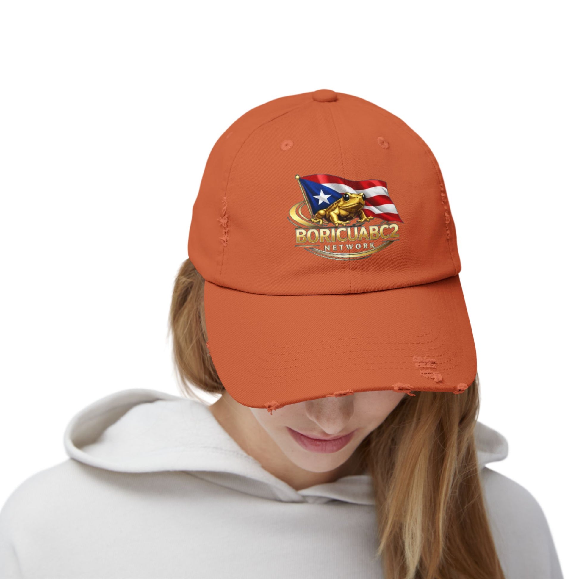 Unisex Distressed Cap 11