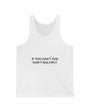Unisex Jersey Tank