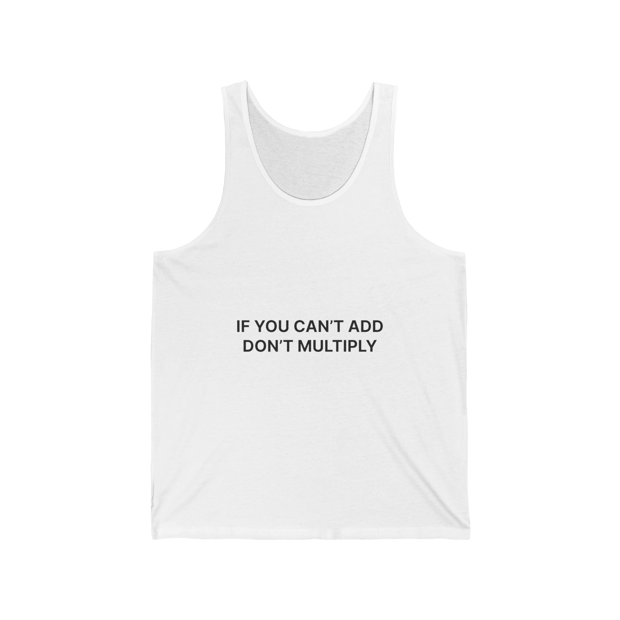 Unisex Jersey Tank