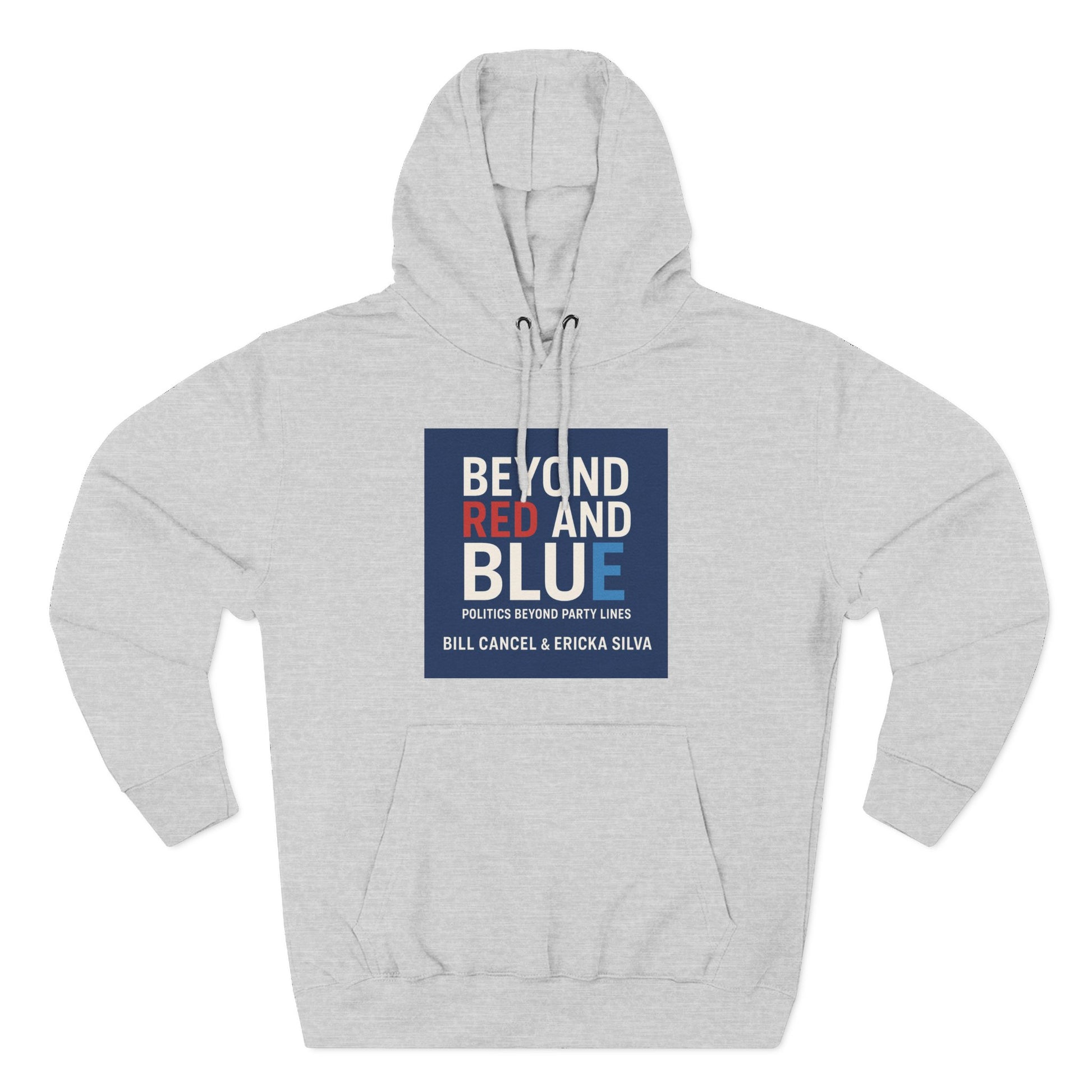Three-Panel Fleece Hoodie 3