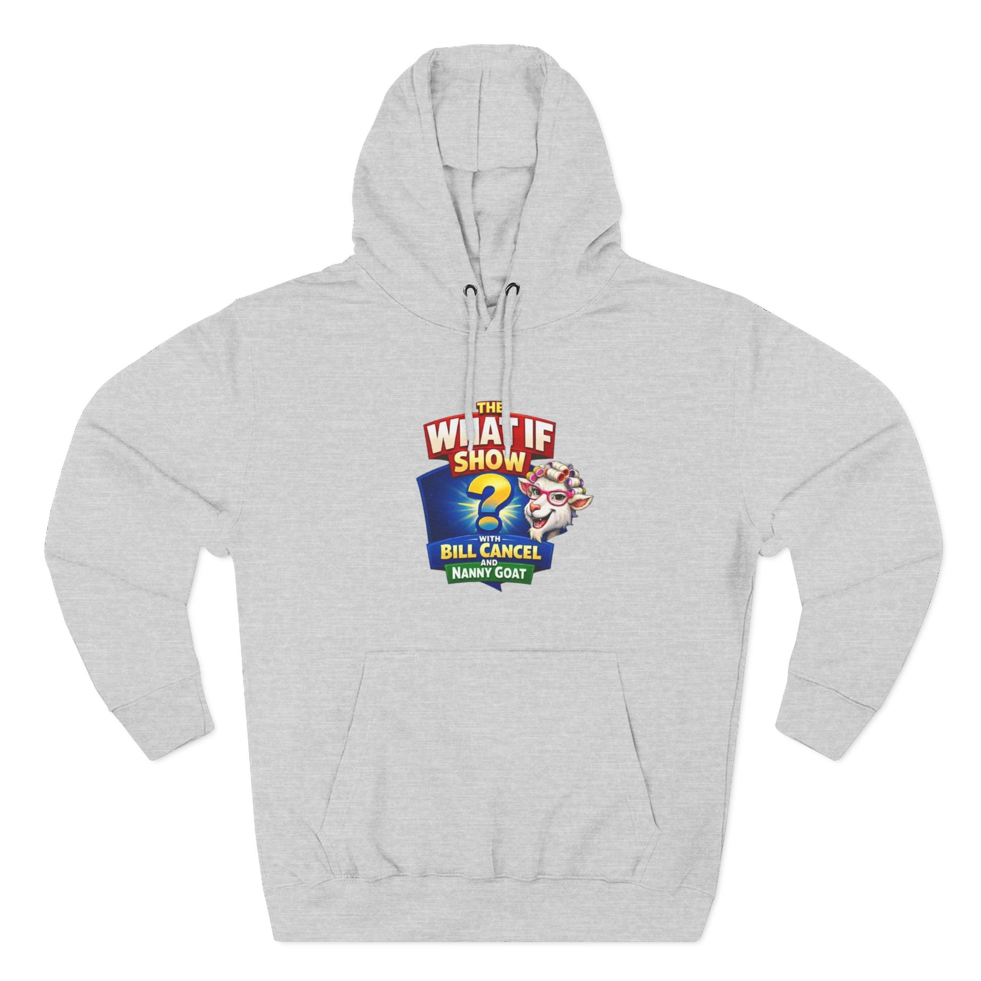 Three-Panel Fleece Hoodie 2