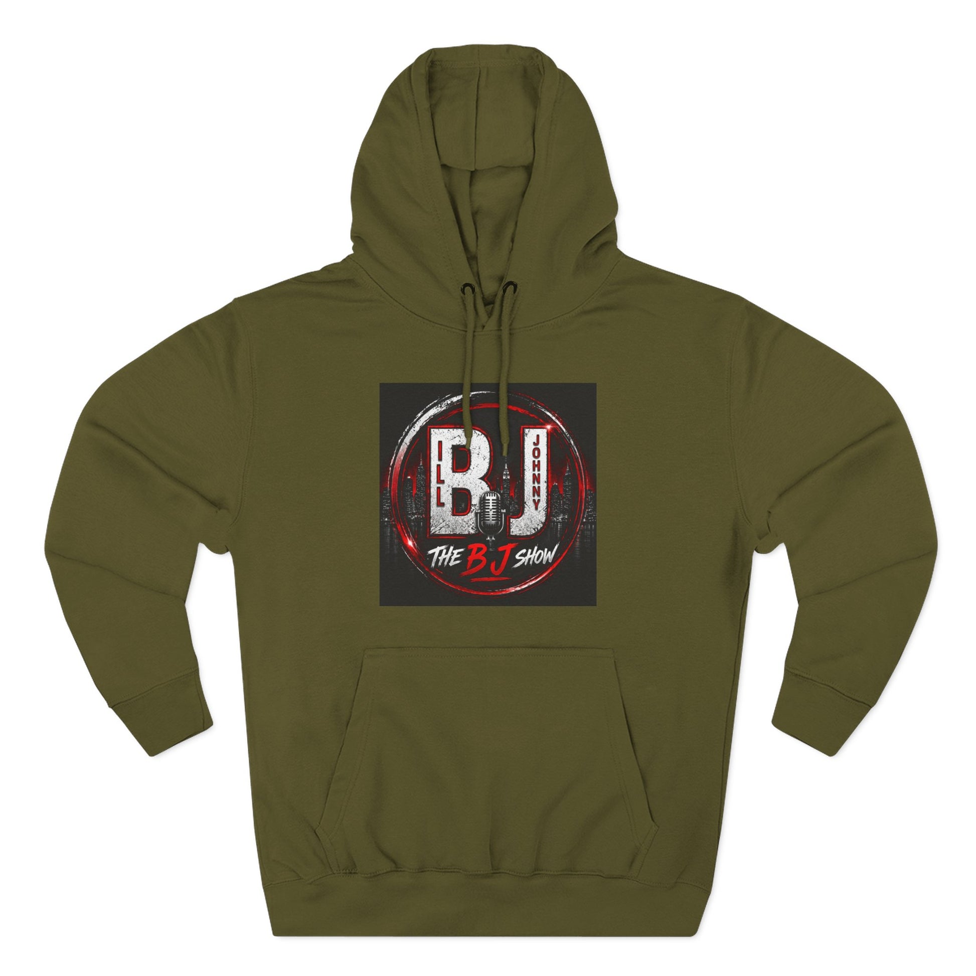 Three-Panel Fleece Hoodie 7