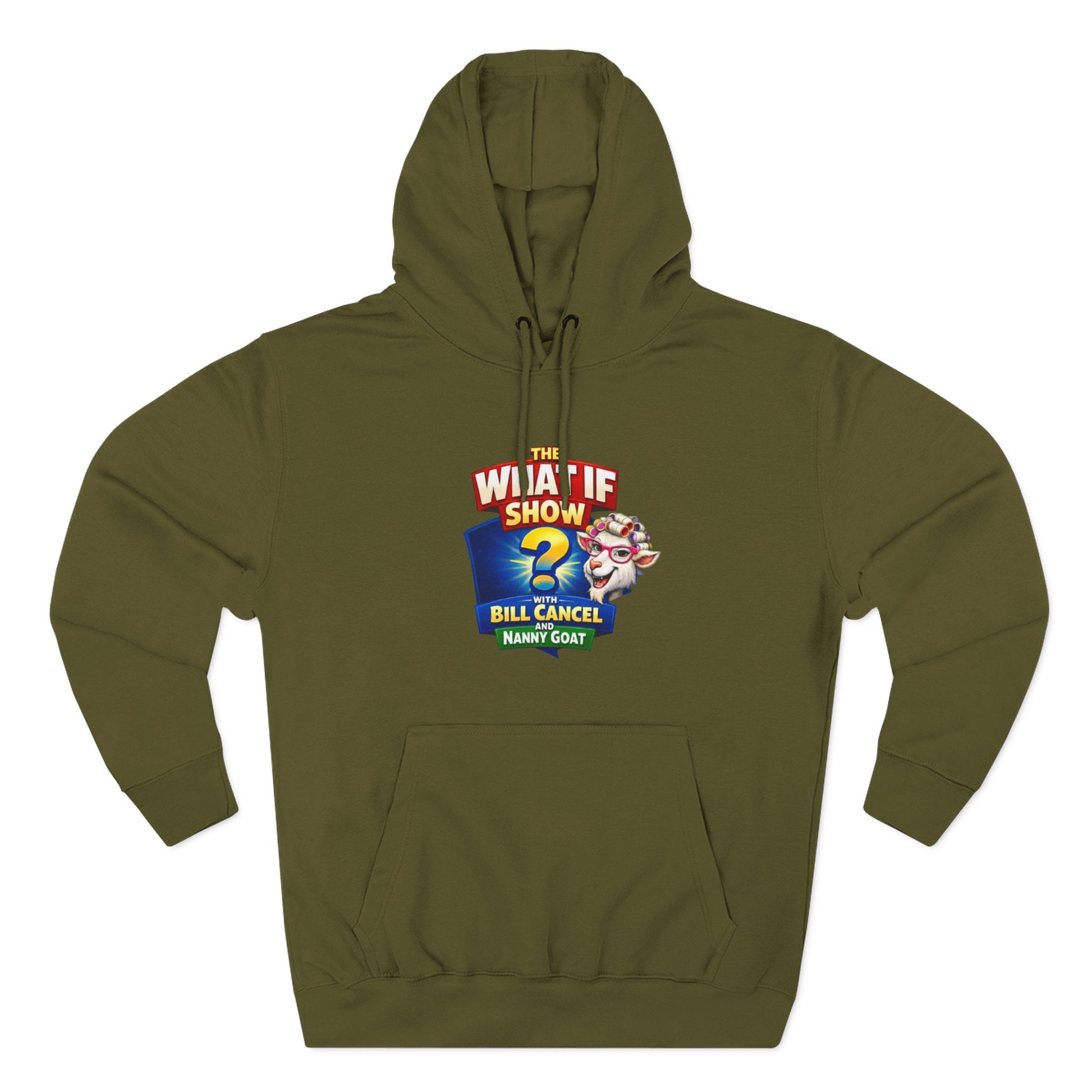Three-Panel Fleece Hoodie 2
