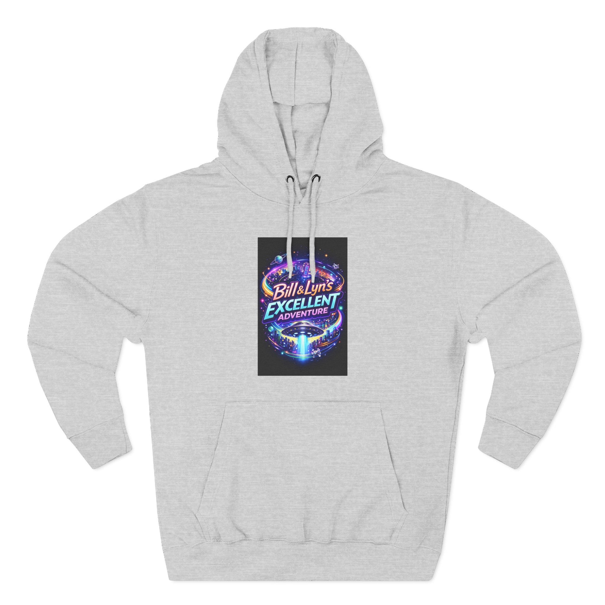 Three-Panel Fleece Hoodie 10