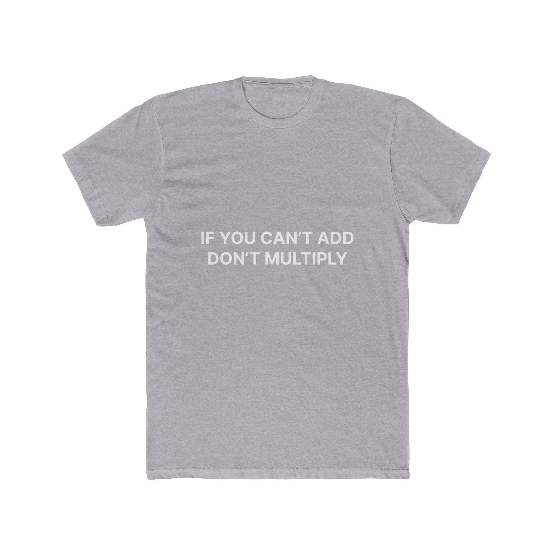 Unisex Cotton Crew Tee