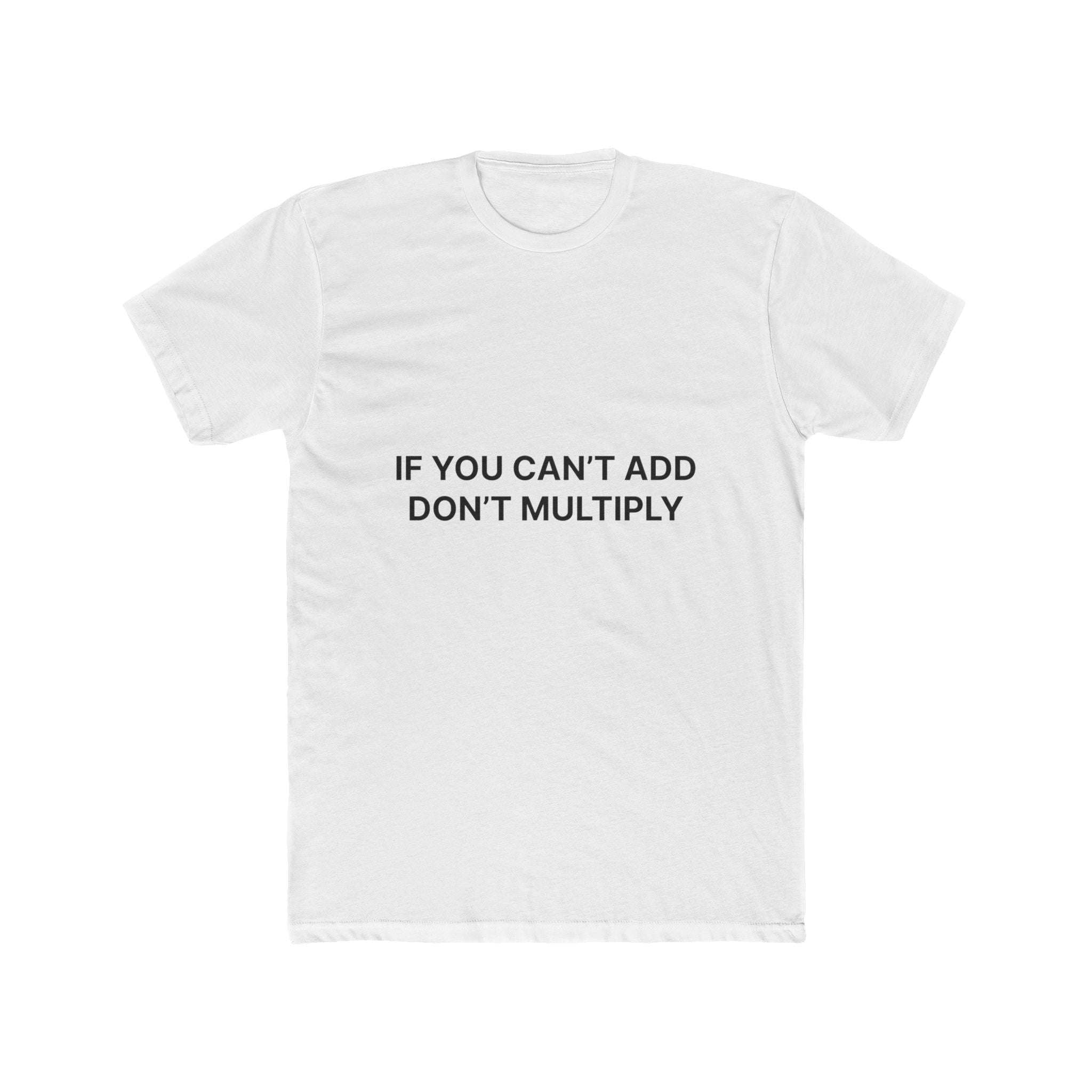 Unisex Cotton Crew Tee