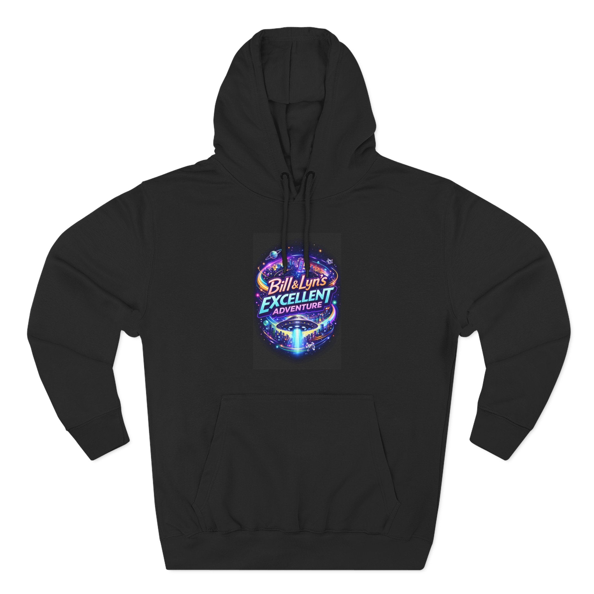 Three-Panel Fleece Hoodie 10