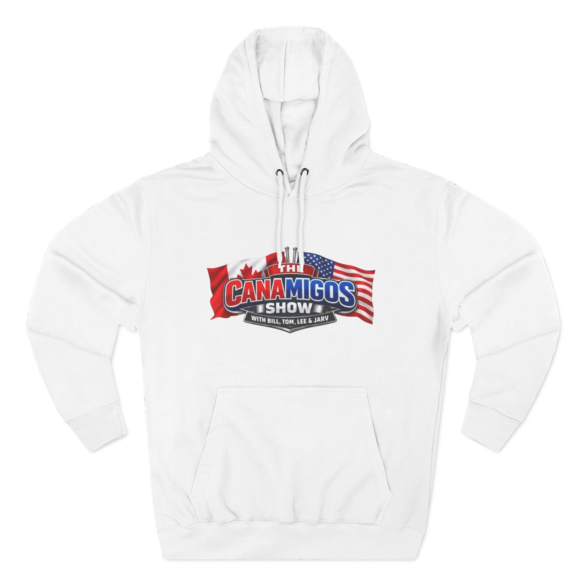 Three-Panel Fleece Hoodie 9