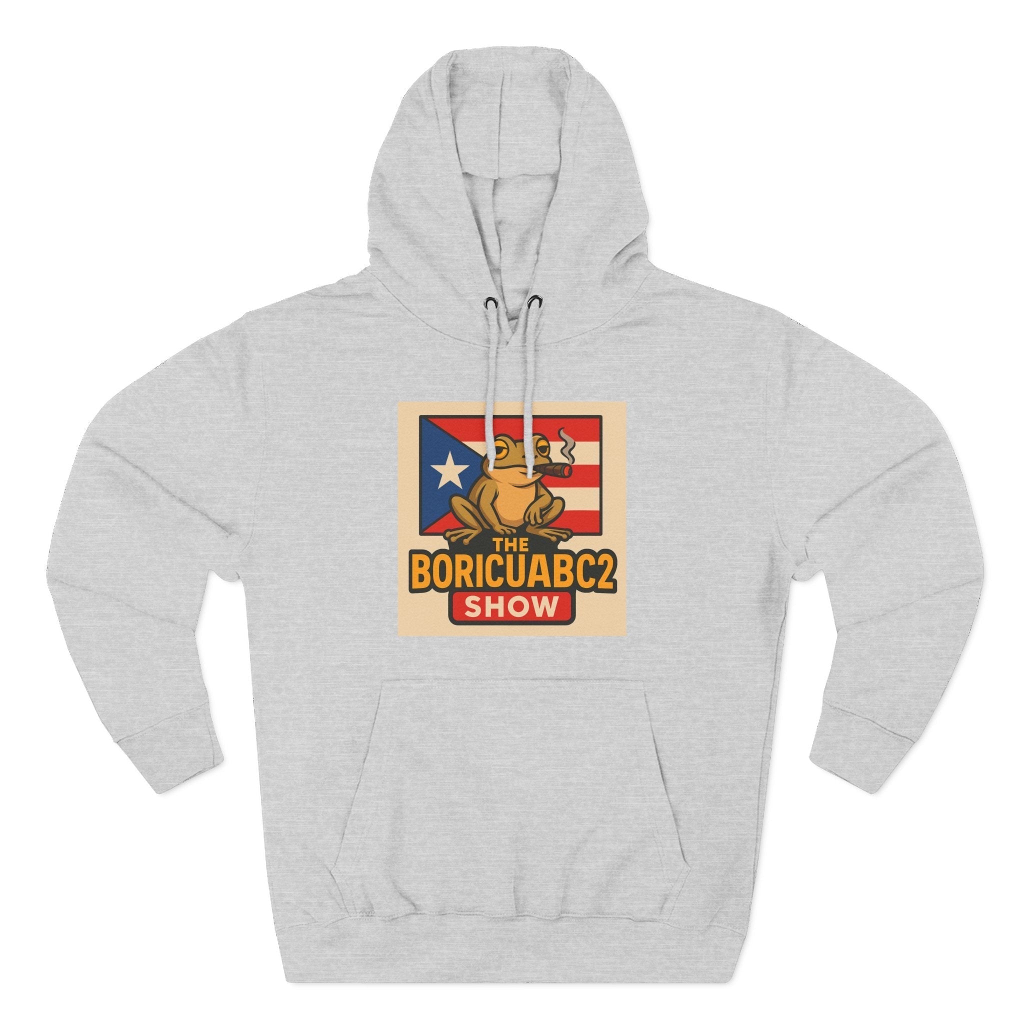 Three-Panel Fleece Hoodie