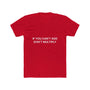 Unisex Cotton Crew Tee