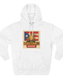 Three-Panel Fleece Hoodie