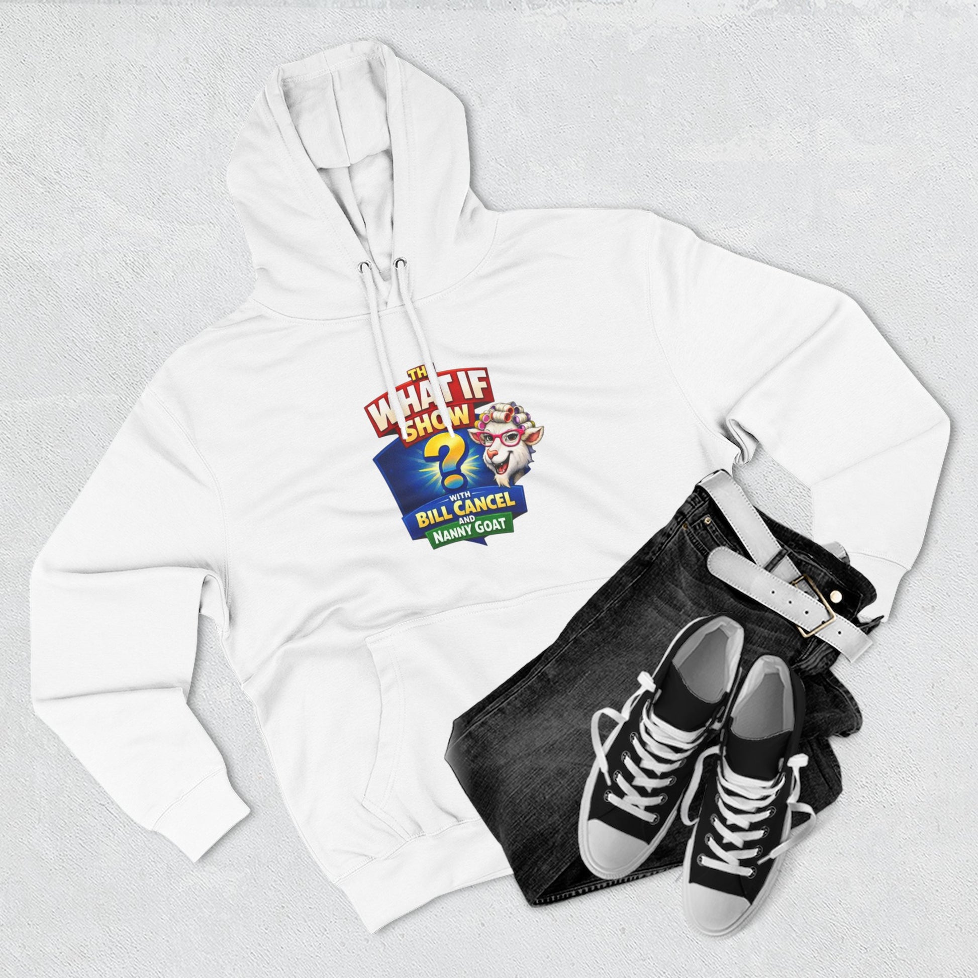 Three-Panel Fleece Hoodie 2